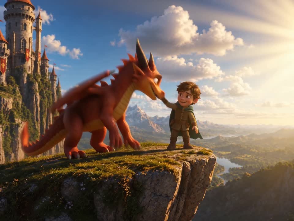 Dragon and the boy